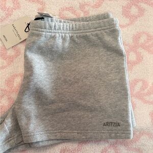 Aritzia Light Gray shorts